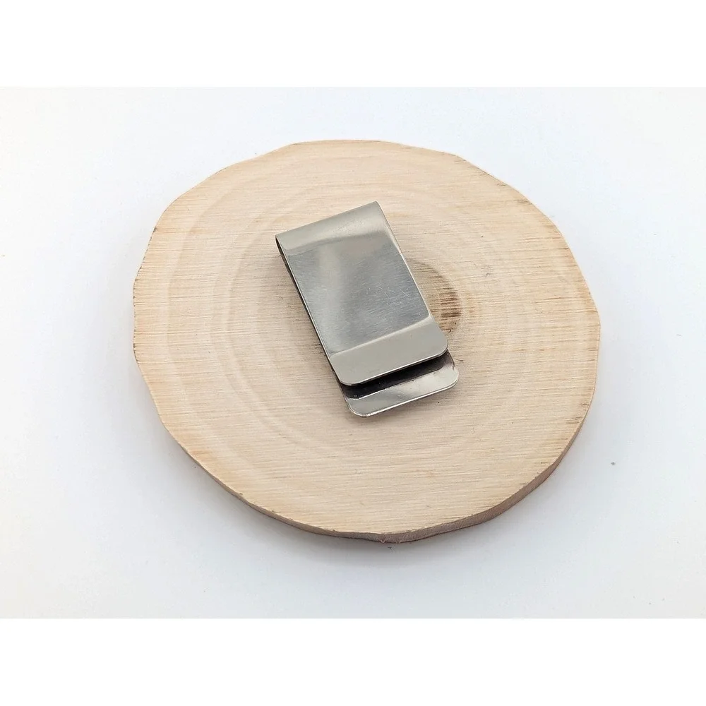 Handmade Ster Silver Money Clip‎ Genuine Native American Men's Accessories ***